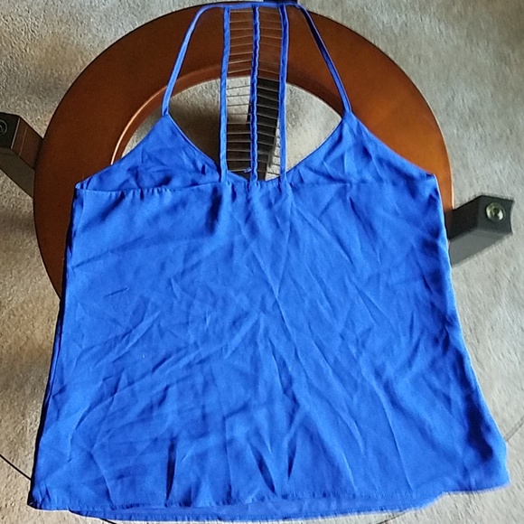 XOXO Blue tank - Picture 2 of 4